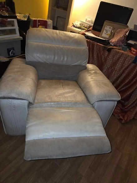 Photo of free Leather lounger (Waterside KA3) #2