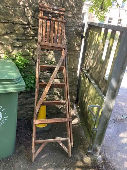Photo of free Wooden step ladder (Cotham BS6) #1