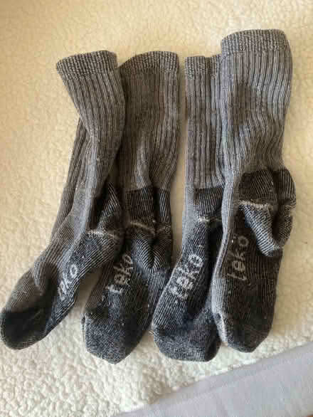 Photo of free Merino wool Teko hiking socks (Torrisholme LA4) #1