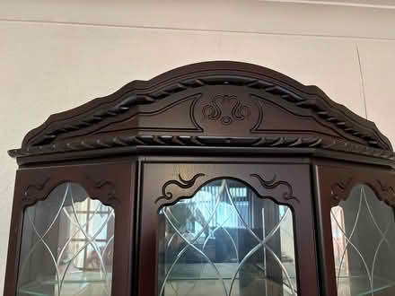 Photo of free Tall display cabinet (Langho BB6) #3