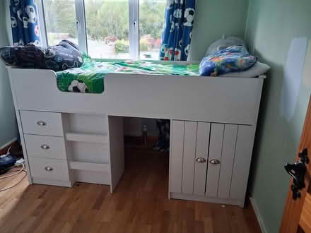 Photo of free Kids bed with slide under desk (Dublin south) #1