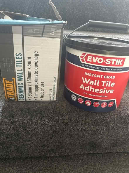 Photo of free Wall tiles with adhesive (N7) #1