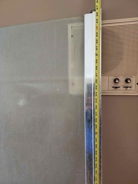 Photo of free Frosted glass shower door (Reford township) #3