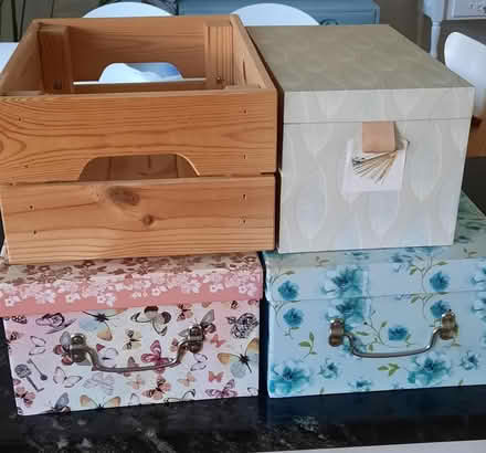 Photo of free Storage boxes x 4 (Hayle) #1