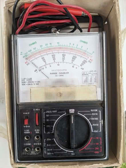 Photo of free Old Multimeter (Racecourse IP3) #1