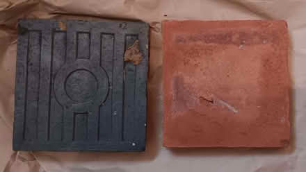 Photo of free Original Quarry Tiles (approx 150) red & black (Ordsall DN22) #1