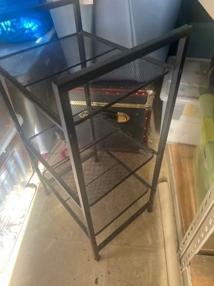Photo of free Three shelf unit (Homestead and Hollenbeck) #2