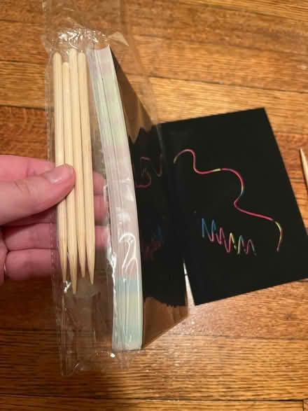 Photo of free Big bundle of scratch art sheets (Kensington Brooklyn) #2