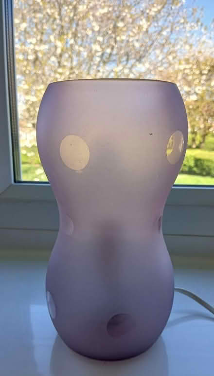 Photo of free Glass Bedside/Table lamp (South Shields, NE34) #1
