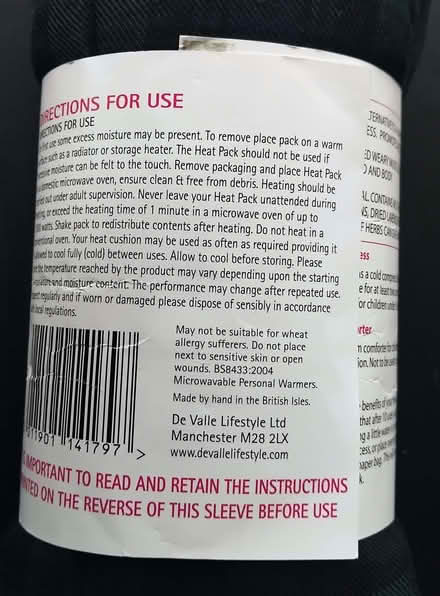 Photo of free Wheat Heat Cushion (Talbot Village BH12) #2