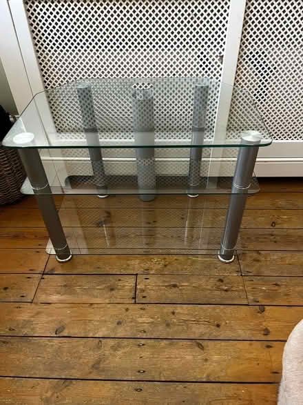 Photo of free Glass tv stand (Horsforth LS18) #1