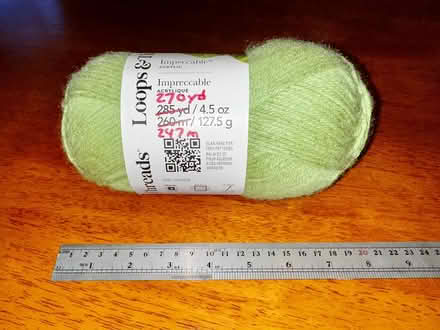 Photo of free 270yds green yarn (Northern San Leandro) #1