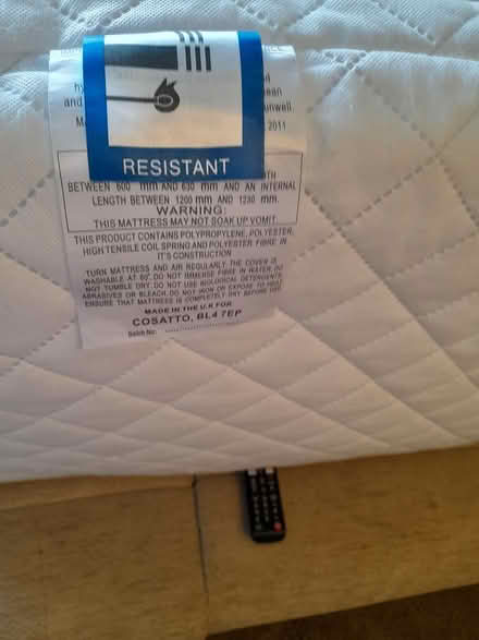 Photo of free Drop side cot for baby (ME14 near Penenden Heath) #3