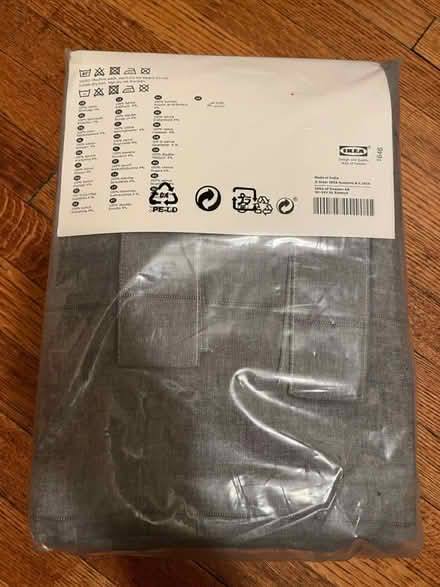 Photo of free IKEA Lenda light filtering curtains (Kensington Brooklyn) #2