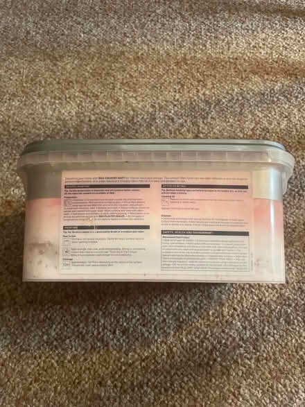 Photo of free 2.5 litres pure pink matt paint (IP7) #2