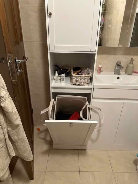 Photo of free Tall bathroom cabinet (Addiscombe) #2