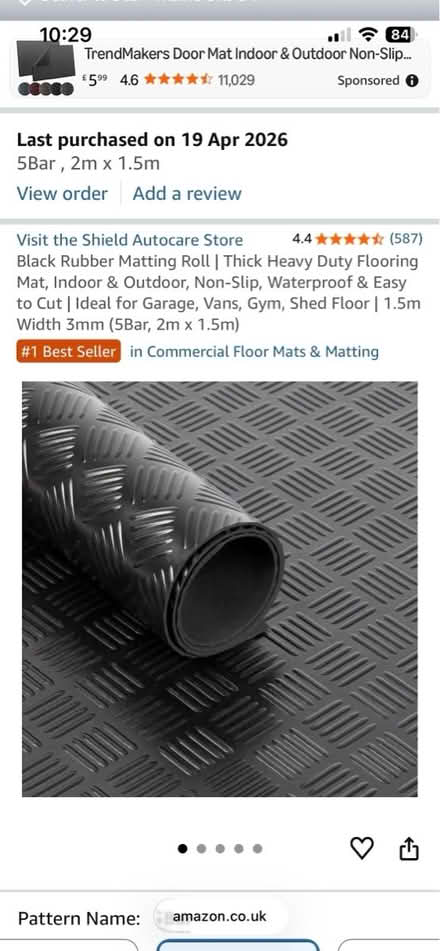 Photo of free Black rubber matting (Thame OX9) #1