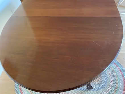 Photo of free Oval extendable mahogany table (TN21 - Buttercup Cottage) #4