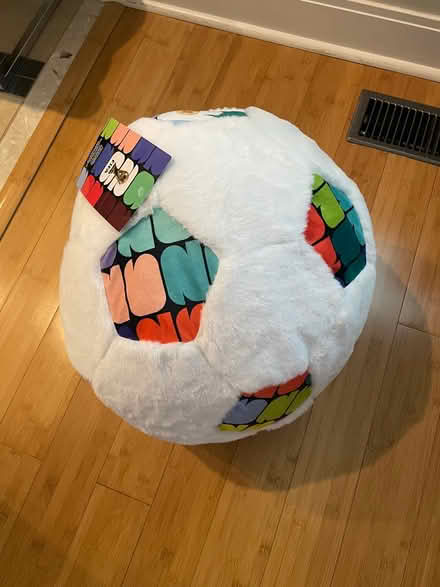 Photo of free Very large FIFA plush soccer ball (Rogers Rd and Keele St) #1