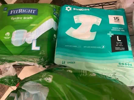Photo of free 2 bags of adult dipers (W 109/ Amsterdam) #1