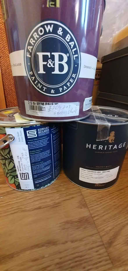 Photo of free paints & repairs filler (Ravenscourt Park W6) #1