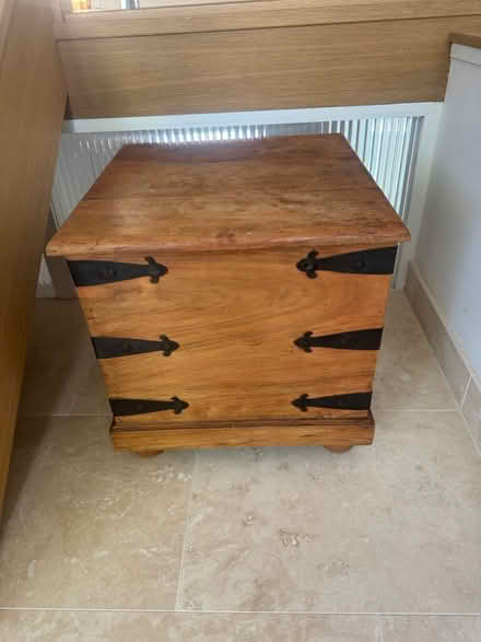 Photo of free Wooden Storage Box/Side Table (Tilehurst, Reading RG30) #1