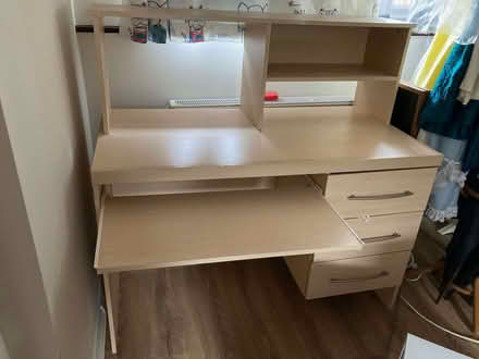 Photo of free Desk with extendable key board shelf (North Ascot SL5) #2