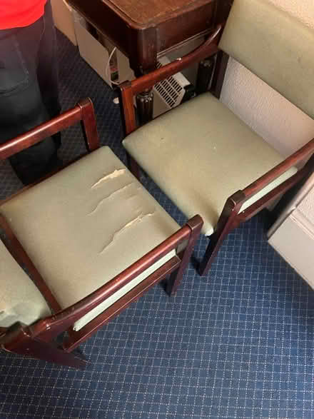 Photo of free Two comfortable arm chair (39 Collingham Place, SW5) #3