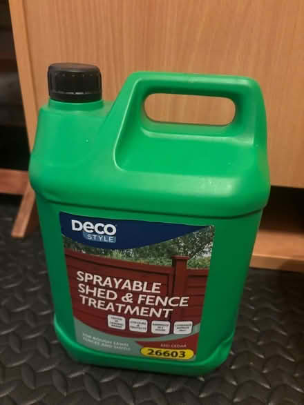 Photo of free Sprayable Shed and Fence Treatment (Eve Hill DY1) #1