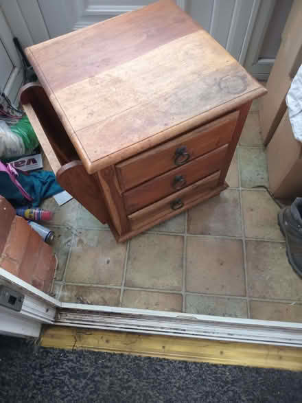 Photo of free Solid wood side table (West Midlands B31) #2