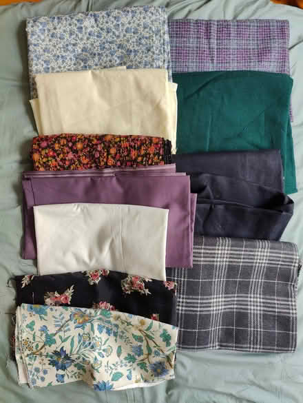 Photo of free Fabric Pieces (dressmaking) (Rodborough GL5) #1