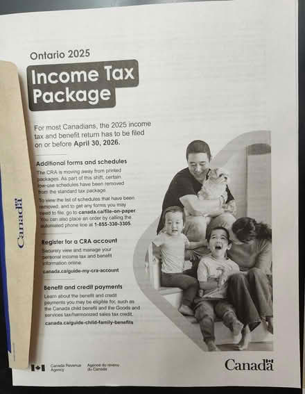 Photo of free T1 forms package (Wellington Village) #1