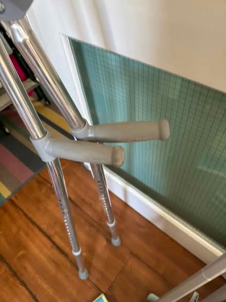 Photo of free Pair of crutches (Kimpton, SG4) #1