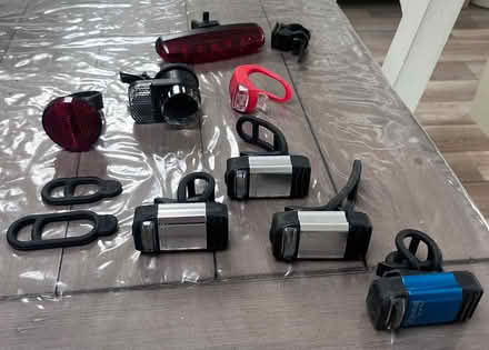 Photo of free Bicycle lights - various (Newbury Park IG2) #1