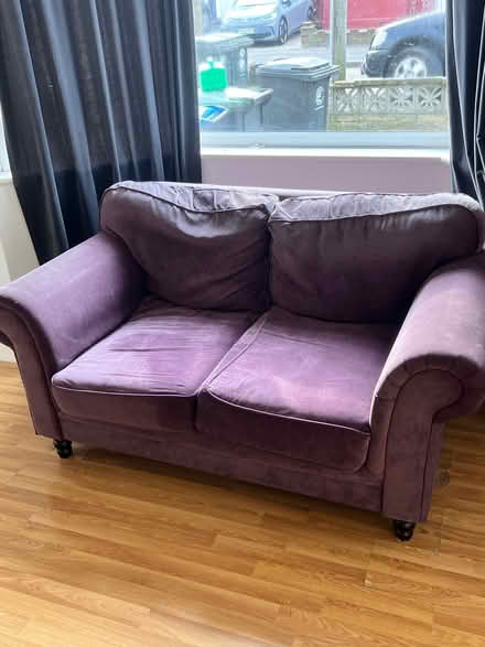 Photo of free Purple Sofa , Beds, Cabinets (Buckhurst Hill IG9) #2