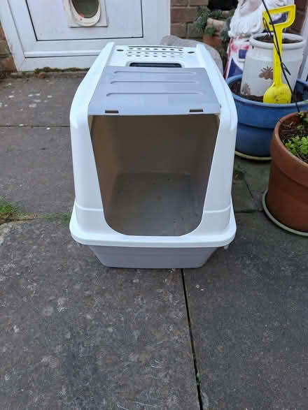 Photo of free Covered Cat Litter Tray (Ramsgate CT12) #1