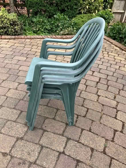 Photo of free 3 x garden chairs (CT5) #3