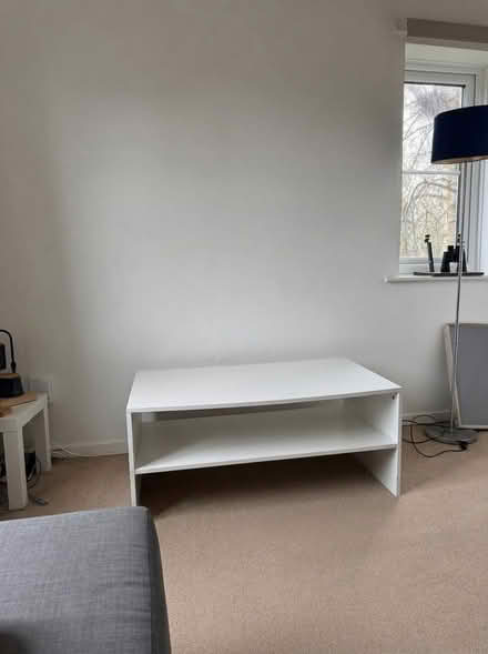 Photo of free IKEA like White Coffee Table (Nottingham, Lenton, NG7) #1