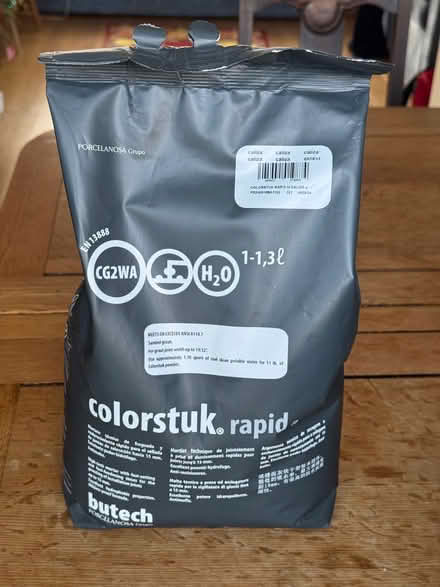 Photo of free Colored cement based sanded grout colour Caliza (beige) 5kg (Letchworth SG6) #4