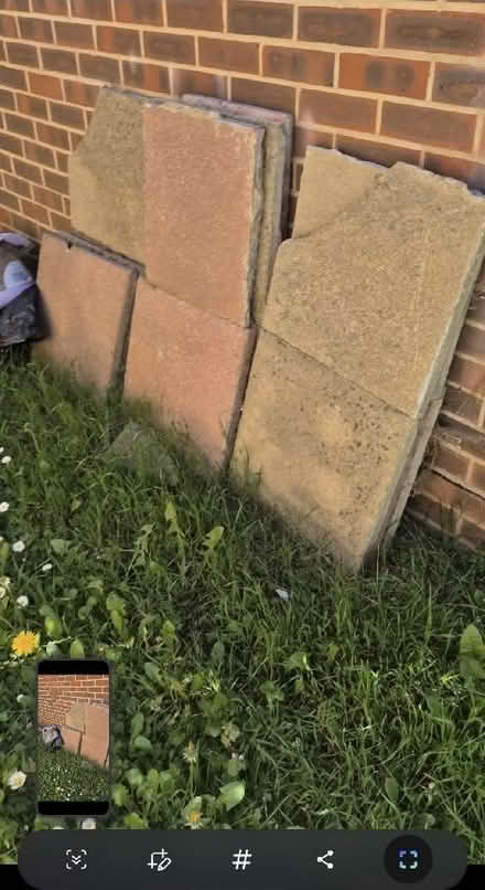 Photo of free Concrete slabs. (Cippenham SL1) #1