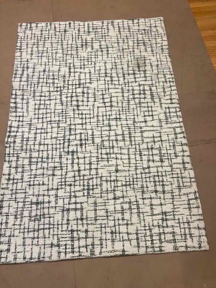 Photo of free 4’x6’ Calvin Klein wool area rug (Mt. Pleasant DC) #1