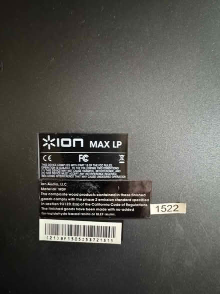 Photo of free LP stereo player (Charlbury) #3