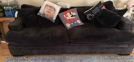 Photo of free Dark Navy Couch (Baseline and daycreek) #1