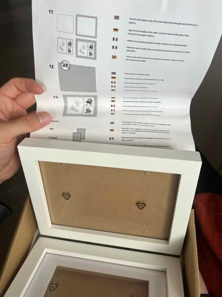 Photo of free Photo frame kit for newborn (RH12) #2