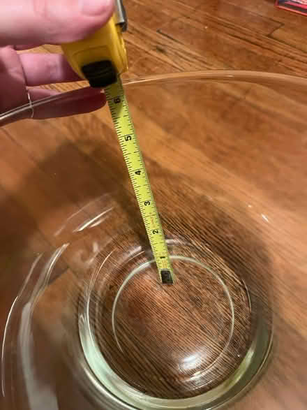Photo of free Thick glass bowl (Kensington Brooklyn) #2