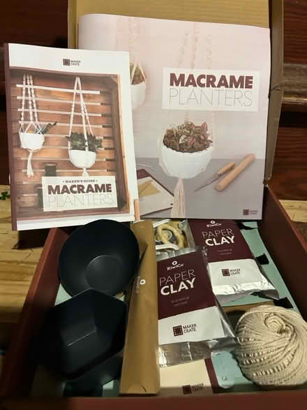 Photo of free Macrame planter craft kit (Burlington near Woburn line) #1