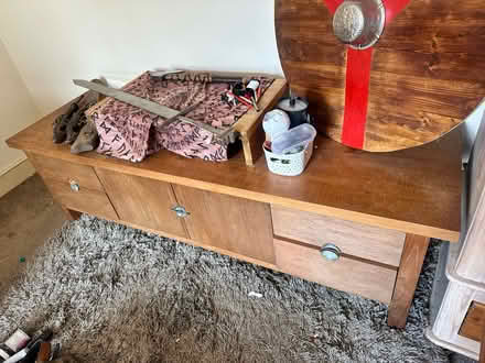 Photo of free Wooden sideboard (Markfield LE67) #1
