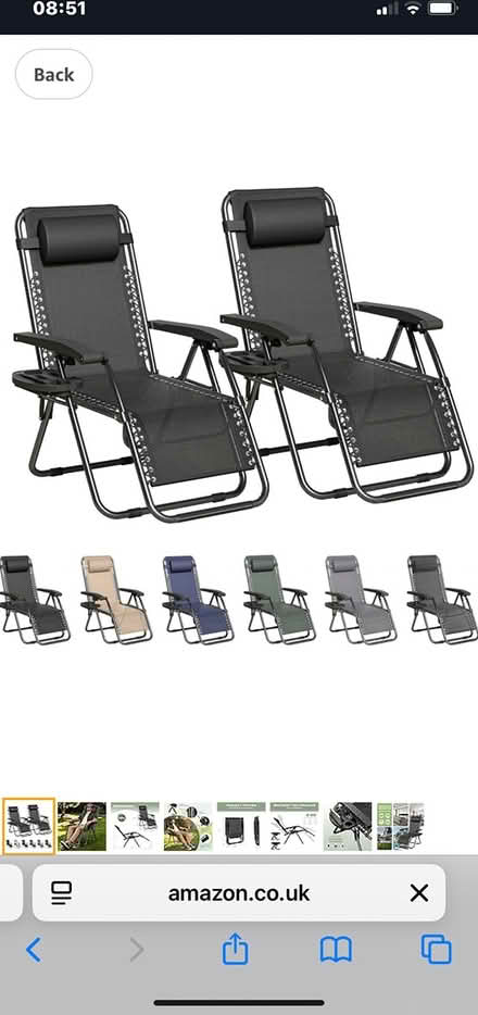 Photo of 1 or 2 Sun Loungers (TS19) #1