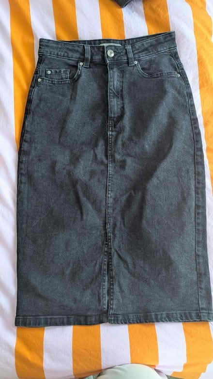 Photo of free Black denim skirt (CR0) #1