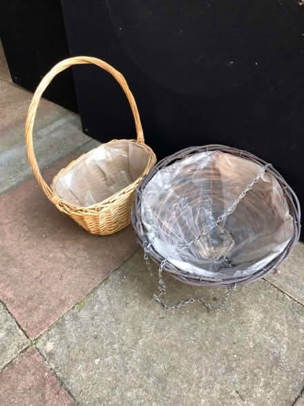 Photo of free Baskets. One hanging, one not (Fishponds BS16) #1